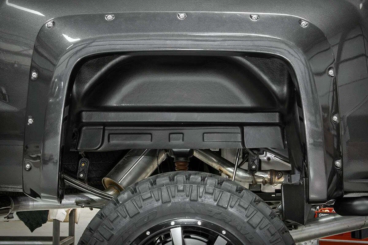 Fits Chevy Silverado 2500 HD_3500 HD (2015-2019) Rear Wheel Well Liners 4215